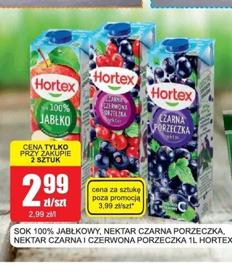 Sok jabłkowy Fortuna promocja w Bingo