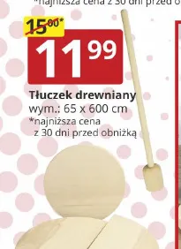 Tłuczek drewniany promocja w Prymus AGD
