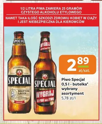 Piwo Specjal Jasne promocja w Gama