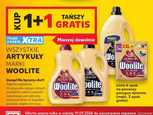 Artykuły marki Woolite promocja w Kaufland