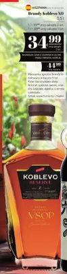 Brandy Koblevo XO promocja w POLOmarket