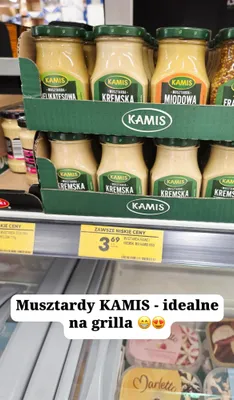 Musztarda Kamis kremska promocja w Biedronka
