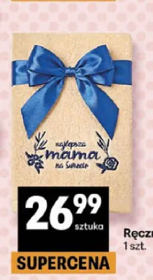 Ręcznik Najlepsza mama na świecie promocja w Delikatesy Centrum