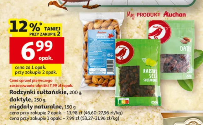 Daktyle Auchan promocja w Auchan