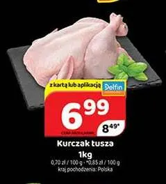 Kurczak tusza promocja w Delfin