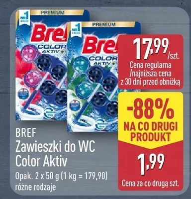 Zawieszki do WC Color Aktiv różne rodzaje promocja w Aldi