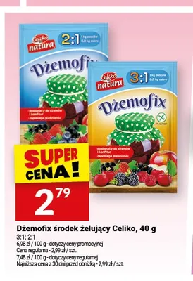 Dżemofix środek żelujący Celiko promocja w Twój Market