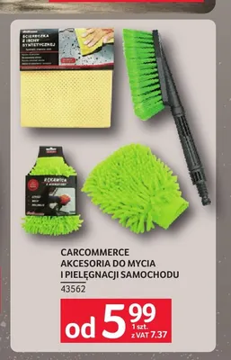 Akcesoria do mycia i pielęgnacji samochodu Carcommerce promocja w Selgros