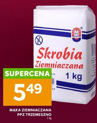 Mąka ziemniaczana PPZ Trzemeszno promocja w Stokrotka