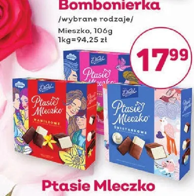 Czekoladki Ptasie Mleczko promocja w Bliski