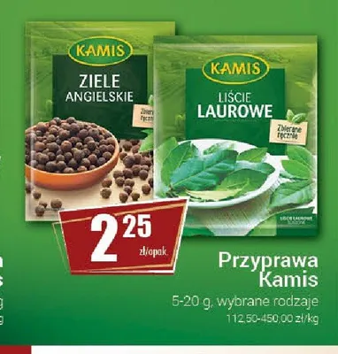 Liście laurowe Kamis promocja w Premium Nasz Sklep