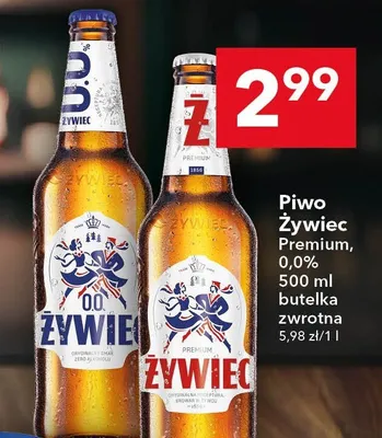 Piwo Premium 0,0% promocja w LEWIATAN