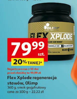 Suplement Flex Xplode regeneracja stawów promocja w Auchan