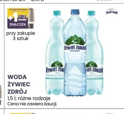 Woda Żywiec Zdrój niegazowana promocja w Stokrotka