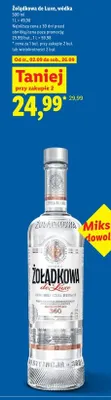 Wódka Żołądkowa de Luxe promocja w Lidl