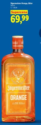 Likier Jägermeister Orange promocja w Lidl