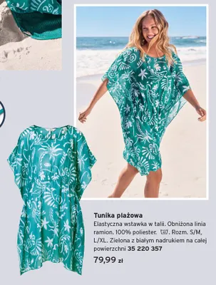 Tunika plażowa promocja w Tchibo
