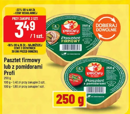 Pasztet firmowy Profi promocja w POLOmarket