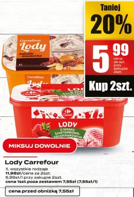 Lody promocja w Supeco