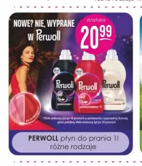 Płyn do prania Perwoll promocja w Drogerie Jasmin
