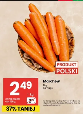 Marchew polska promocja w Delikatesy Centrum