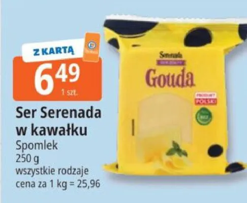 Ser Serenada w kawałku promocja w Leclerc
