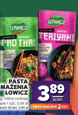 Pasta do smażenia Teriyaki Łowicz promocja w Stokrotka