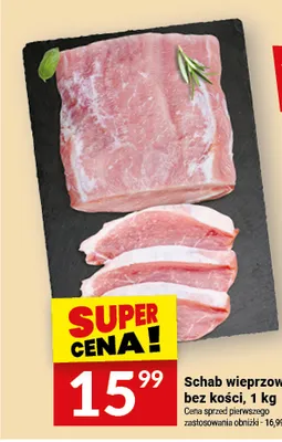 Schab wieprzowy bez kości promocja w Twój Market