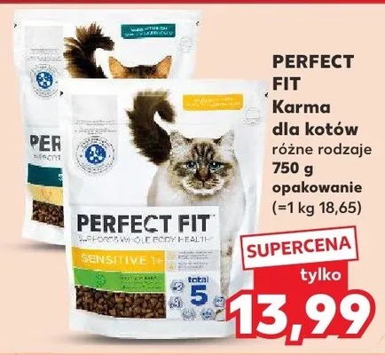 Karma dla kotów Perfect Fit promocja w Kaufland