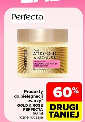 Produkty do pielęgnacji twarzy Gold & Rose Perfecta promocja w Carrefour Market