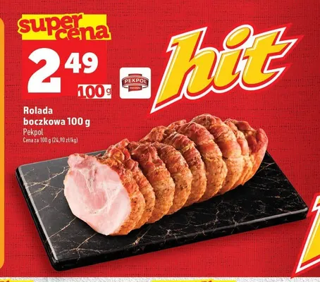 Rolada boczkowa Pekpol promocja w TOPAZ