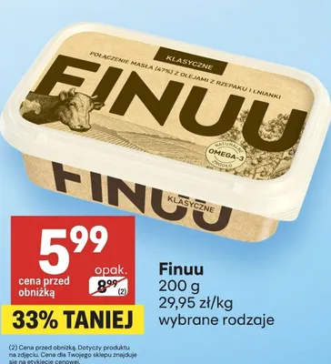 Finuu Klasyczne promocja w Delikatesy Centrum