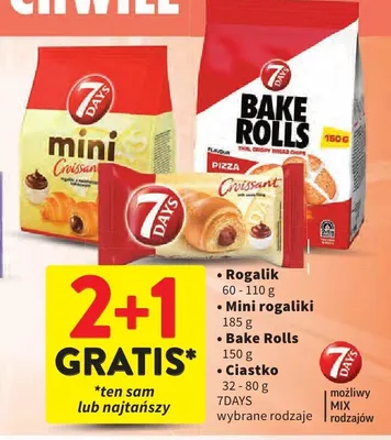 Rogalik 7Days promocja w Intermarche