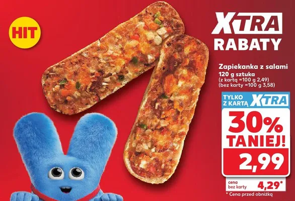 Zapiekanka z salami promocja w Kaufland