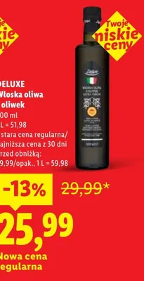 Włoska oliwa z oliwek Deluxe promocja w Lidl