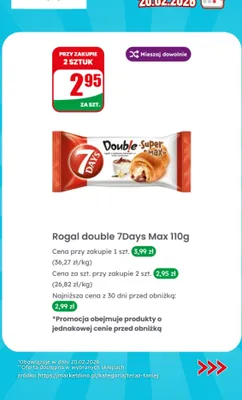 Rogal double Super Max promocja w Dino
