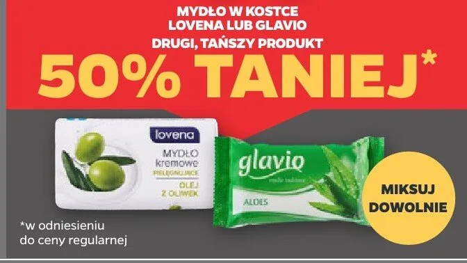 Mydło kremowe z oliwą promocja w Netto