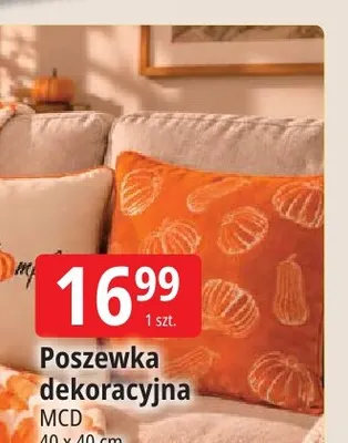 Poszewka dekoracyjna Mcd 40x40 cm promocja w Leclerc