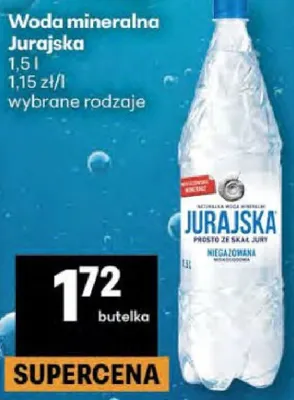 Woda mineralna promocja w Delikatesy Centrum