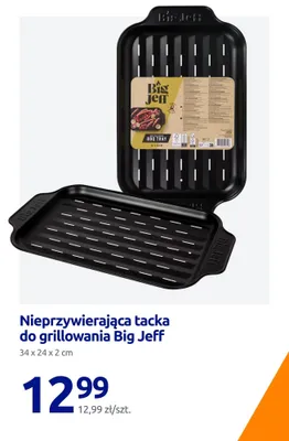 Nieprzywierająca tacka do grillowania 34x24x2 cm Big Jeff promocja w Action