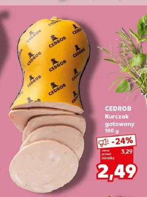Kurczak gotowany Cedrob promocja w Kaufland