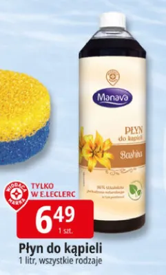 Płyn do kąpieli Manava Kashma promocja w Leclerc