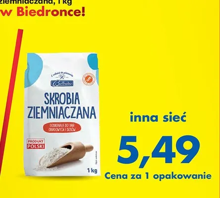 Skrobia ziemniaczana promocja w Biedronka