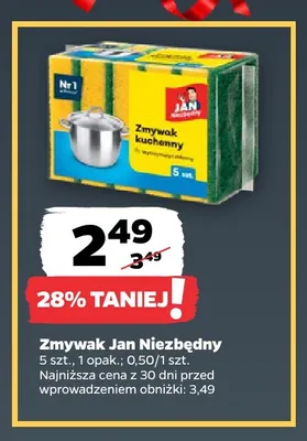 Zmywak Jan Niezbędny promocja w Netto