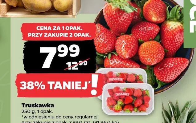 Truskawka promocja w Netto