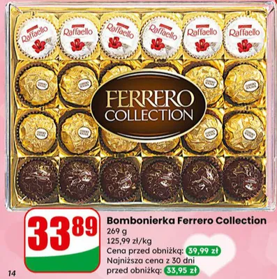 Bombonierka Ferrero Collection promocja w Dino