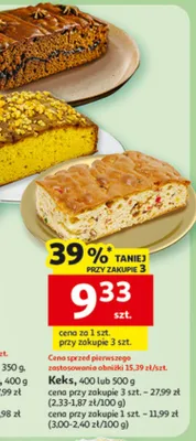Keks promocja w Auchan