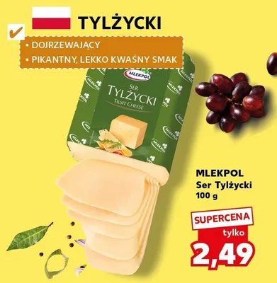 Ser Tylżycki Mlekpol promocja w Kaufland