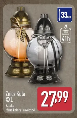 Znicz Kula Xxl promocja w Aldi