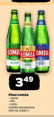 Piwo Łomża Pils 500 ml promocja w Netto